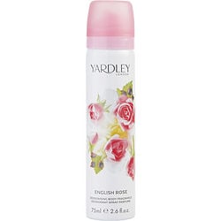 YARDLEY ENGLISH ROSE by Yardley - BODY SPRAY 2.6 OZ (NEW PACKAGING)