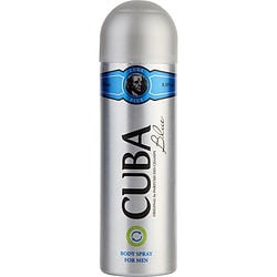 CUBA BLUE by Cuba - BODY SPRAY 6.6 OZ