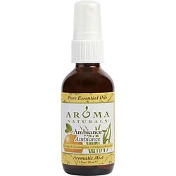 AMBIANCE AROMATHERAPY by Ambiance Aromatherapy - AROMATIC MIST SPRAY 2 OZ.  AMBIANCE, ORANGE & LEMONGRASS