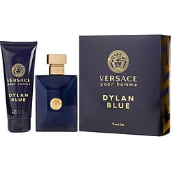 VERSACE DYLAN BLUE by Gianni Versace-EDT SPRAY 3.4 OZ & SHOWER GEL 3.4 OZ (TRAVEL OFFER)