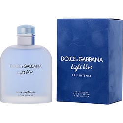 D & G LIGHT BLUE EAU INTENSE by Dolce & Gabbana - EAU DE PARFUM SPRAY 6.7 OZ