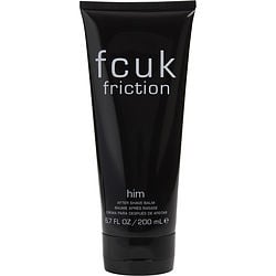 FCUK FRICTION by French Connection - AFTERSHAVE BALM 6.7 OZ