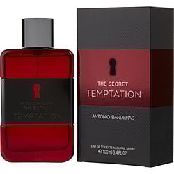 THE SECRET TEMPTATION by Antonio Banderas - EDT SPRAY 3.4 OZ