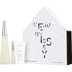 L'EAU D'ISSEY by Issey Miyake-EDT SPRAY 3.3 OZ & BODY LOTION 1.6 OZ & EDT SPRAY 0.33 OZ MINI