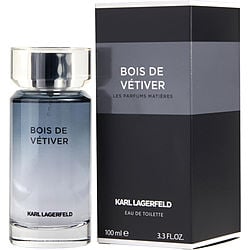KARL LAGERFELD BOIS DE VETIVER by Karl Lagerfeld - EDT SPRAY 3.3 OZ