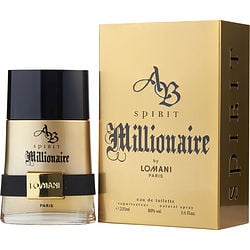 AB SPIRIT MILLIONAIRE by Lomani-EDT SPRAY 6.6 OZ