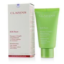 Clarins by Clarins - SOS Pure Rebalancing Clay Mask with Alpine Willow - Combination to Oily Skin  --75ml/2.3oz