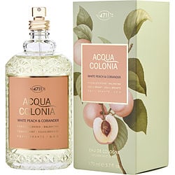 4711 ACQUA COLONIA WHITE PEACH & CORIANDER by 4711-EAU DE COLOGNE SPRAY 5.7 OZ