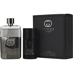 GUCCI GUILTY POUR HOMME by Gucci-EDT SPRAY 3 OZ & DEODORANT STICK 2.4 OZ (TRAVEL OFFER)