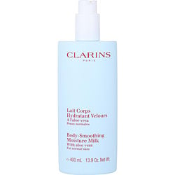 Clarins by Clarins-Body-Smoothing Moisture Milk With Aloe Vera - For Normal Skin  --400ml/13.9oz