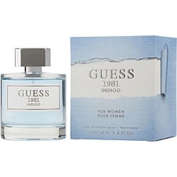 GUESS 1981 INDIGO by Guess-EDT SPRAY 3.4 OZ