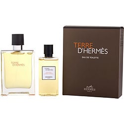 TERRE D'HERMES by Hermes - EDT SPRAY 3.3 OZ & HAIR AND BODY SHOWER GEL 2.7 OZ
