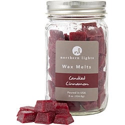 CINNAMON SCENTED by Northern Lights - SIMMERING FRAGRANCE CHIPS - 7 OZ JAR CONTAINING 100 MELTS