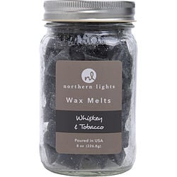 WHISKEY & TOBACCO SCENTED by Northern Lights-SIMMERING FRAGRANCE CHIPS - 8 OZ JAR CONTAINING 100 MELTS