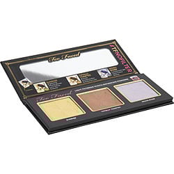 Too Faced by Too Faced-#TFNOFILTER SELFIE POWDERS LIGHT FILTERING PHOTO-ENHANCING POWDERS PALETTE (3X POWDERS-SUNRISE, TOTALLY TOASTED, MOON RIVER)