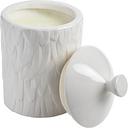 THOMPSON FERRIER by Thompson Ferrier-WILDFLOWER FEATHER TEXTURED SCENTED CANDLE 18.4 OZ