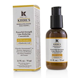 Kiehl's by Kiehl's - Dermatologist Solutions Powerful-Strength Line-Reducing Concentrate (With 12.5% Vitamin C + Hyaluronic Acid)  --75ml/2.5oz