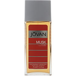 JOVAN MUSK by Jovan-BODY FRAGRANCE SPRAY 2.5 OZ (GLASS BOTTLE) (UNBOXED)