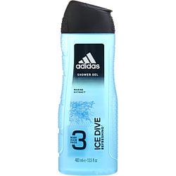 ADIDAS ICE DIVE by Adidas-3 BODY, HAIR & FACE SHOWER GEL 13.5 OZ