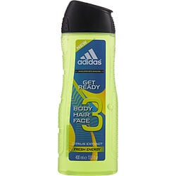 ADIDAS GET READY by Adidas-HAIR & BODY SHOWER GEL 13.5 OZ