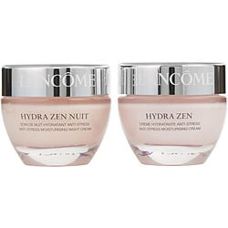 LANCOME by Lancome-Hydra Zen Moisturising Partners Set: Anti-Stress Moisturising Cream 50ml/1.7oz + Anti-Stress Moisturising Night Cream 50ml/1.7oz - All Skin Types --2pcs