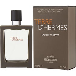 TERRE D'HERMES by Hermes-EDT SPRAY REFILLABLE 1 OZ