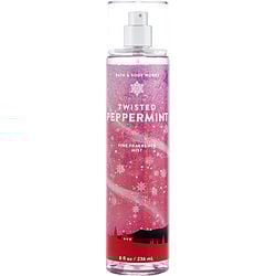 BATH & BODY WORKS by Bath & Body Works - TWISTED PEPPERMINT FRAGRANCE MIST 8 OZ