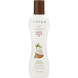 BIOSILK by Biosilk-SILK THERAPY WITH ORGANIC COCONUT OIL LEAVE IN TREATMENT 5.6 OZ