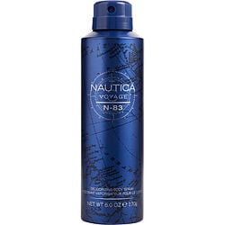 NAUTICA VOYAGE N-83 by Nautica-DEODORIZING BODY SPRAY 6 OZ