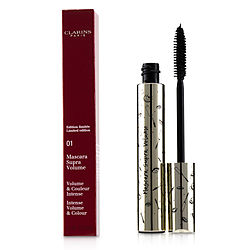 Clarins by Clarins-Supra Volume Mascara - # 01 Intense Black (Limited Edition)  --8ml/0.2oz