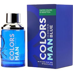 COLORS DE BENETTON BLUE by Benetton - EDT SPRAY 3.4 OZ