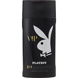 PLAYBOY VIP by Playboy-SHOWER GEL & SHAMPOO 8.4 OZ