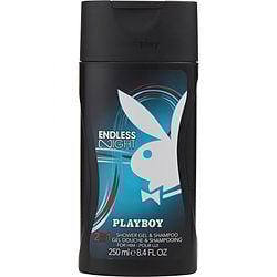 PLAYBOY ENDLESS NIGHT by Playboy - SHAMPOO & SHOWER GEL 8.4 OZ