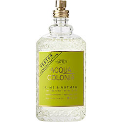 4711 ACQUA COLONIA LIME & NUTMEG by 4711-EAU DE COLOGNE SPRAY 5.7 OZ *TESTER