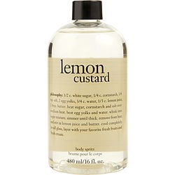 PHILOSOPHY LEMON CUSTARD by Philosophy-BODY SPRITZ 16 OZ (NO PUMP)