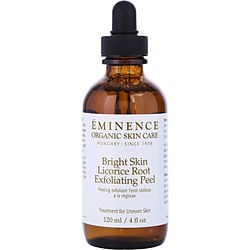 Eminence by Eminence-Bright Skin Licorice Root Exfoliating Peel (with 35 Dual-Textured Cotton Rounds) --118ml/4oz