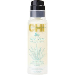 CHI by CHI-ALOE VERA WITH AGAVE NECTAR MOISTURIZING CURL CREAM 5 OZ