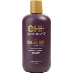 CHI by CHI-DEEP BRILLIANCE OLIVE & MONOI OPTIMUM MOISTURE CONDITIONER 12 OZ