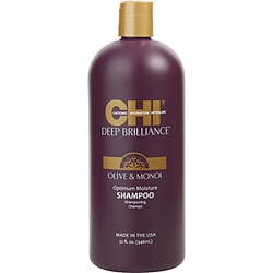 CHI by CHI-DEEP BRILLIANCE OLIVE & MONOI OPTIMUM MOISTURE SHAMPOO 32 OZ