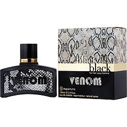 BLACK IS BLACK VENOM by Nuparfums-EDT SPRAY 3.4 OZ