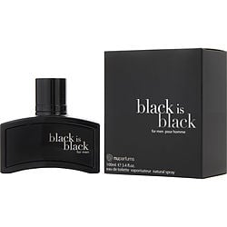 BLACK IS BLACK  by Nuparfums-EDT SPRAY 3.4 OZ