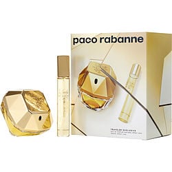 PACO RABANNE LADY MILLION by Paco Rabanne-EAU DE PARFUM SPRAY 2.7 OZ & EAU DE PARFUM SPRAY 0.68 OZ (TRAVEL OFFER)