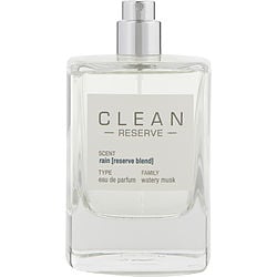 CLEAN RESERVE RAIN by Clean-EAU DE PARFUM SPRAY 3.4 OZ *TESTER