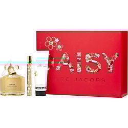 MARC JACOBS DAISY by Marc Jacobs - EDT SPRAY 3.4 OZ & LUMINOUS BODY LOTION 2.5 OZ & EDT SPRAY 0.33 OZ MINI