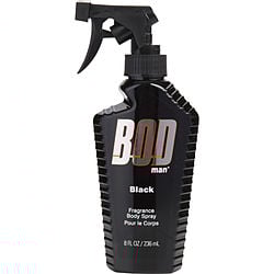 BOD MAN BLACK by Parfums de Coeur - FRAGRANCE BODY SPRAY 8 OZ