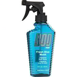 BOD MAN FRESH BLUE MUSK by Parfums de Coeur - FRAGRANCE BODY SPRAY 8 OZ