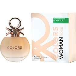 COLORS DE BENETTON WOMEN ROSE by Benetton-EDT SPRAY 2.7 OZ