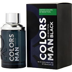 COLORS DE BENETTON BLACK by Benetton-EDT SPRAY 3.4 OZ