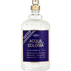 4711 ACQUA COLONIA SAFFRON & IRIS by 4711-EAU DE COLOGNE SPRAY 5.7 OZ *TESTER