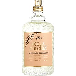 4711 ACQUA COLONIA WHITE PEACH & CORIANDER by 4711-EAU DE COLOGNE SPRAY 5.7 OZ *TESTER